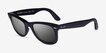 Ray-Ban RB2140 Wayfarer Black AcetateSunglass Frames from EyeBuyDirect, Angle View
