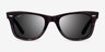 Ray-Ban RB2140 Wayfarer Tortoise AcetateSunglass Frames from EyeBuyDirect, Front View
