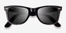 Ray-Ban RB2140 Wayfarer Tortoise AcetateSunglass Frames from EyeBuyDirect, Closed View