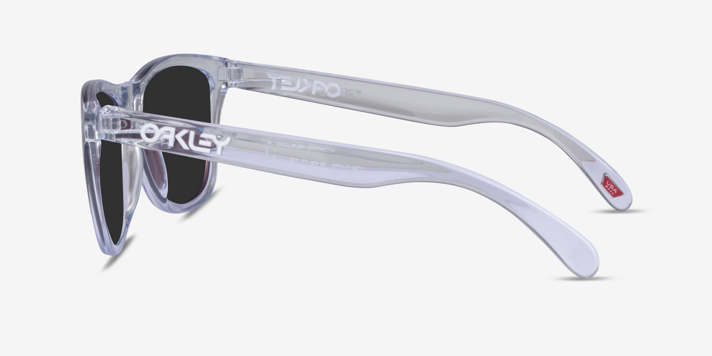 Oakley Frogskins - Square Clear Frame Sunglasses For Men