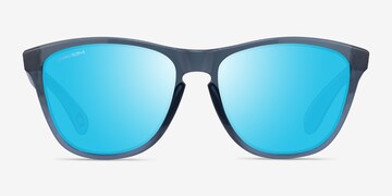 Oakley Frogskins - Square Crystal Black Frame Sunglasses For Men |  Eyebuydirect