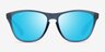 Oakley Frogskins Crystal Black PlasticSunglass Frames from EyeBuyDirect, Front View