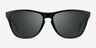 Oakley Frogskins Polished Black PlasticSunglass Frames from EyeBuyDirect, Front View
