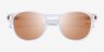 Oakley Latch Matte Clear PlasticSunglass Frames from EyeBuyDirect, Closed View