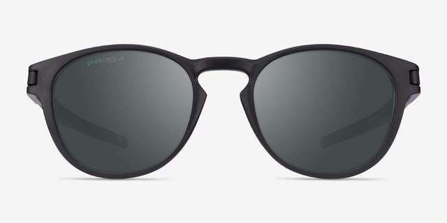 Oakley Latch Matte Black PlasticSunglass Frames from EyeBuyDirect, Front View