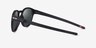 Oakley Latch Matte Black PlasticSunglass Frames from EyeBuyDirect, Side View
