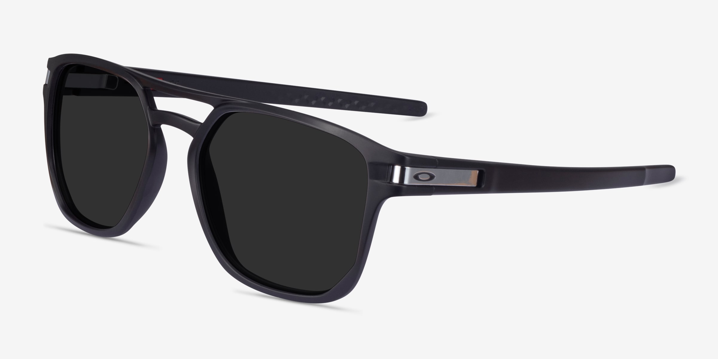 Oakley Latch Beta - Aviator Matte Black Frame Sunglasses For Men