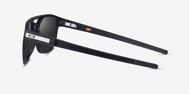 Oakley Latch Beta Matte Black PlasticSunglass Frames from EyeBuyDirect, Side View