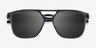 Oakley Latch Beta Matte Black PlasticSunglass Frames from EyeBuyDirect, Closed View