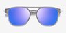 Oakley Latch Beta Matte Gray Ink PlasticSunglass Frames from EyeBuyDirect, Closed View