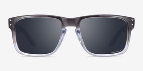 Oakley OO9102 Holbrook Dark Ink Fade Plastique Soleil de Lunette de vue d'EyeBuyDirect, Vue de Face