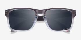 Oakley OO9102 Holbrook Dark Ink Fade Plastique Soleil de Lunette de vue d'EyeBuyDirect, Vue Rapprochée