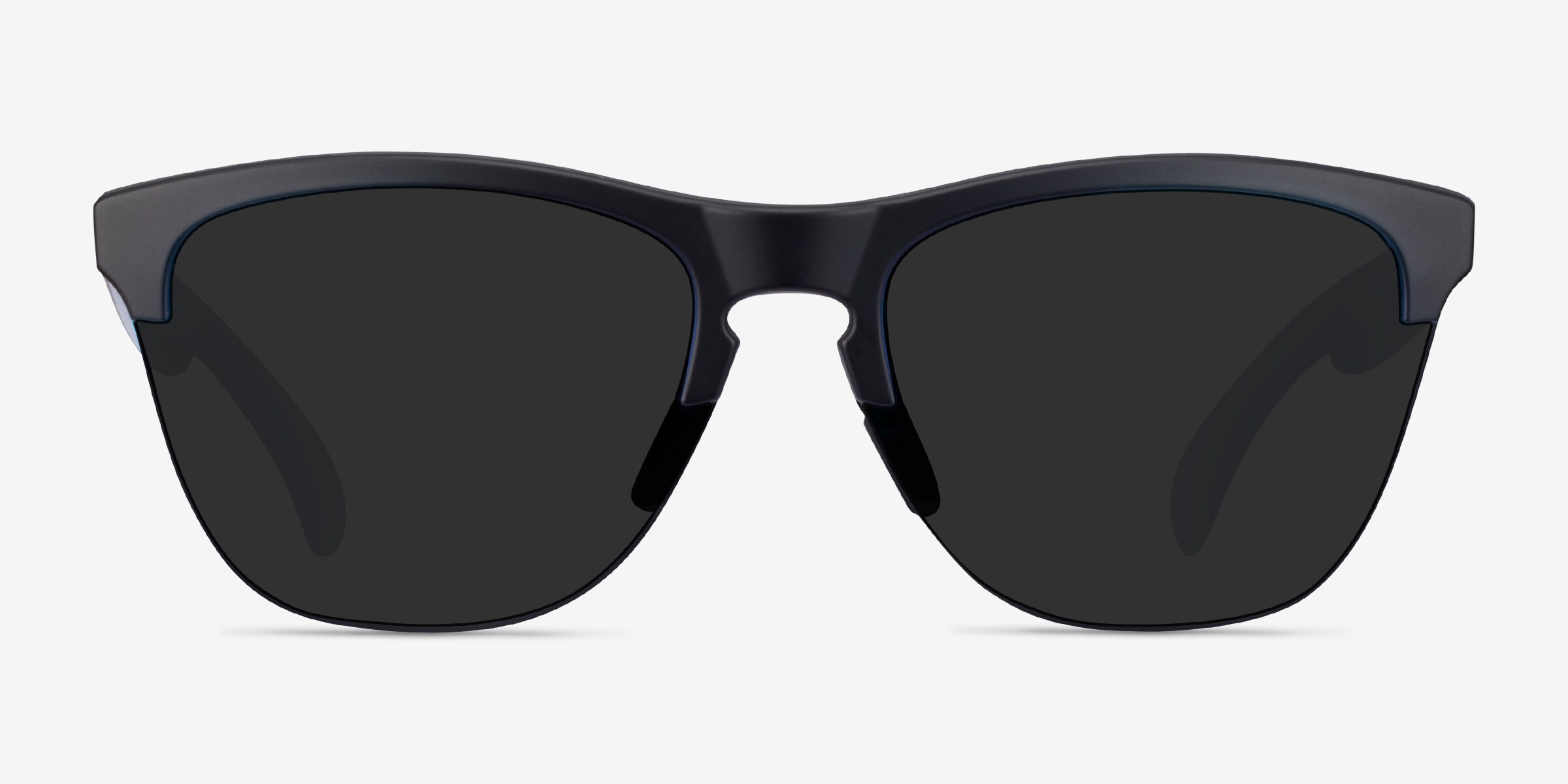 Oakley Frogskins Lite - Browline Matte Black Matte Clear Frame