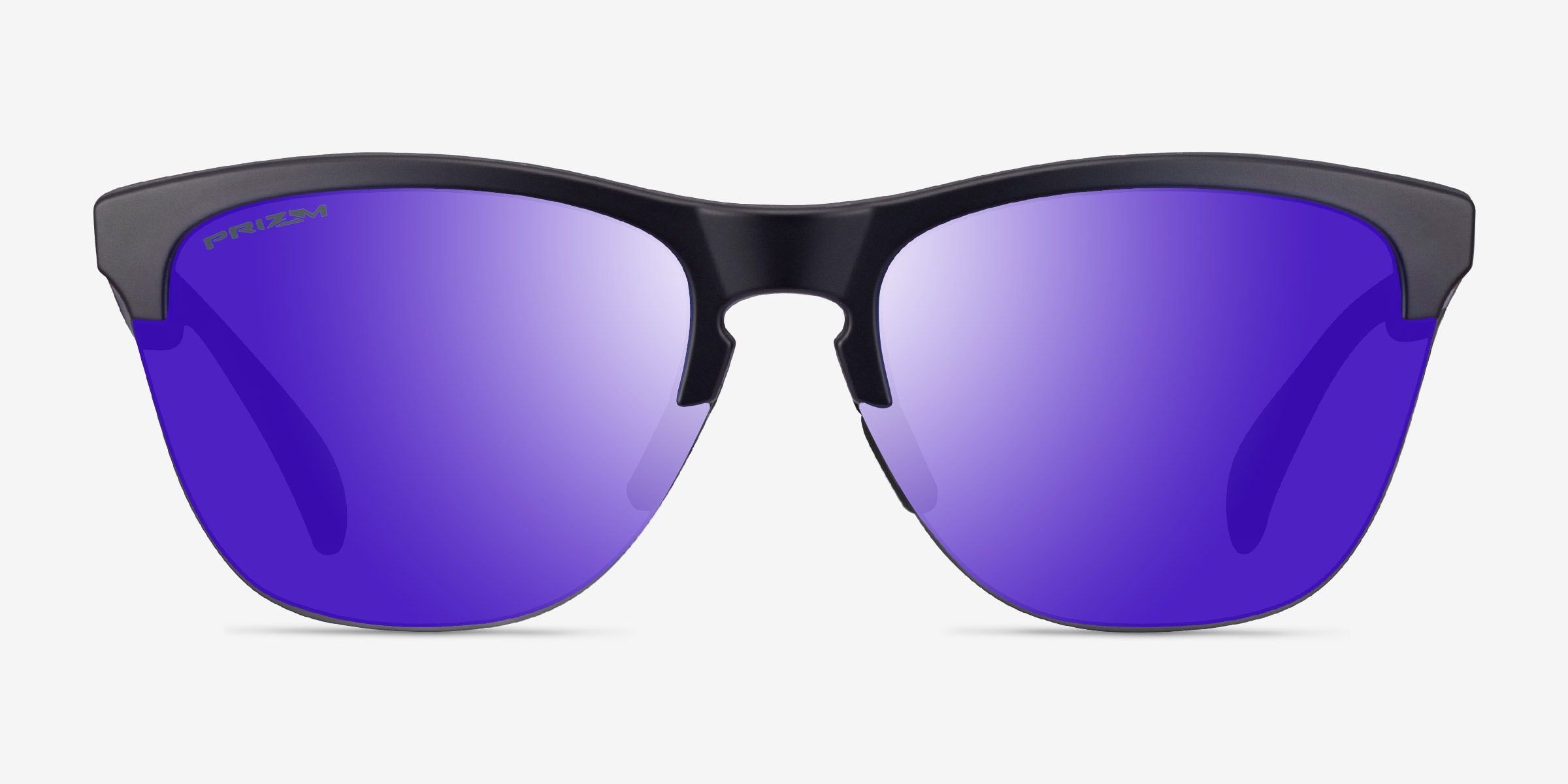 Oakley Frogskins Lite Matte Black Prizm Sapphire Sunglasses