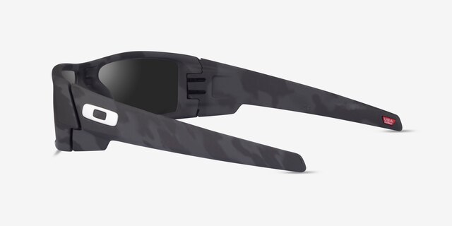 Oakley OO9014 Matte Black Camo PlasticSunglass Frames from EyeBuyDirect, Side View