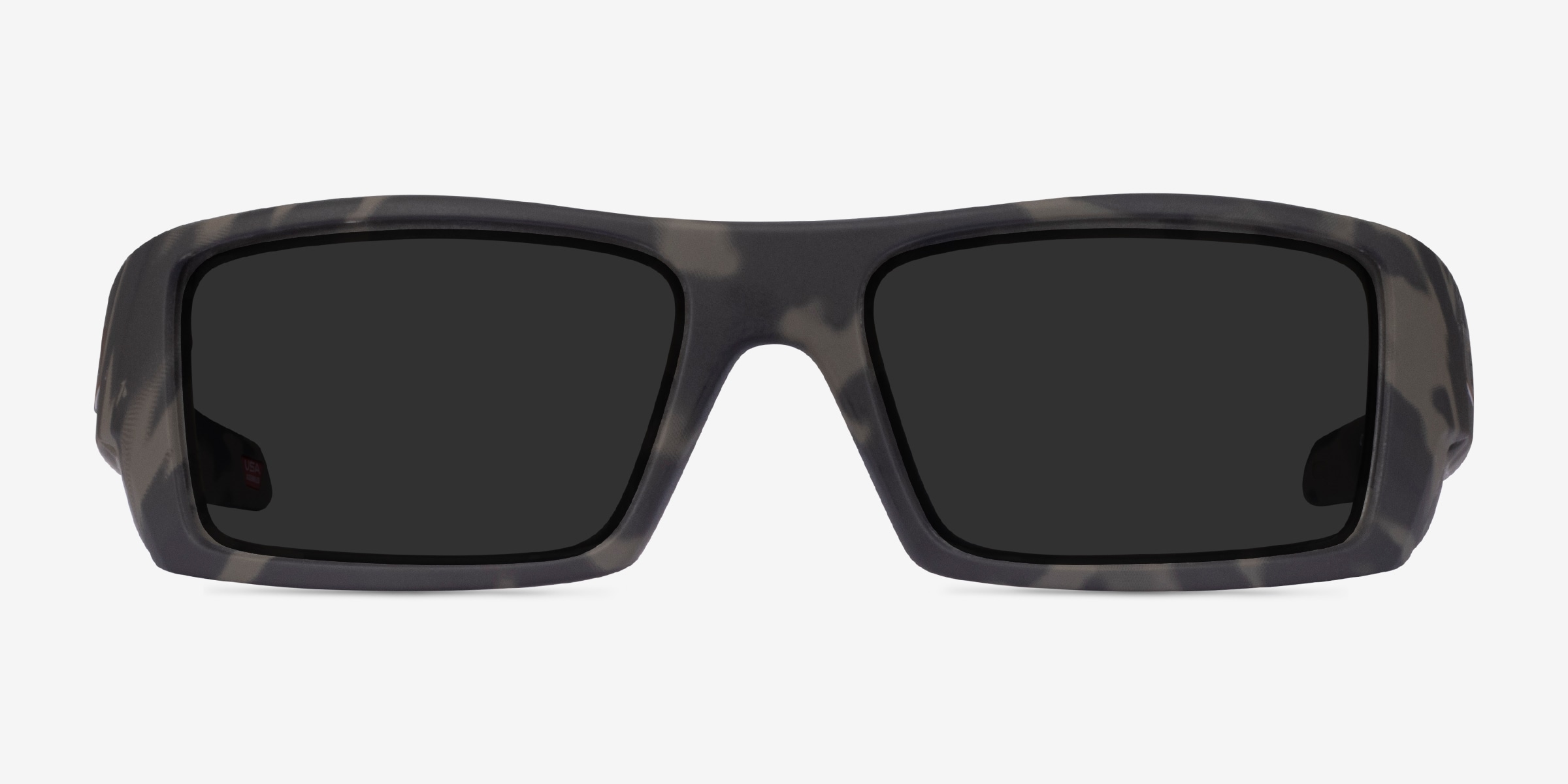 Oakley OO9014 - Rectangle Matte Black Frame Sunglasses For Oakley OO9014 - Rectangle Matte Black Frame Sunglasses For