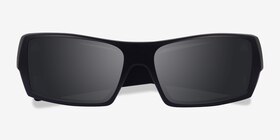 Oakley OO9014 Matte Black Plastique Soleil de Lunette de vue d'EyeBuyDirect, Vue Rapprochée