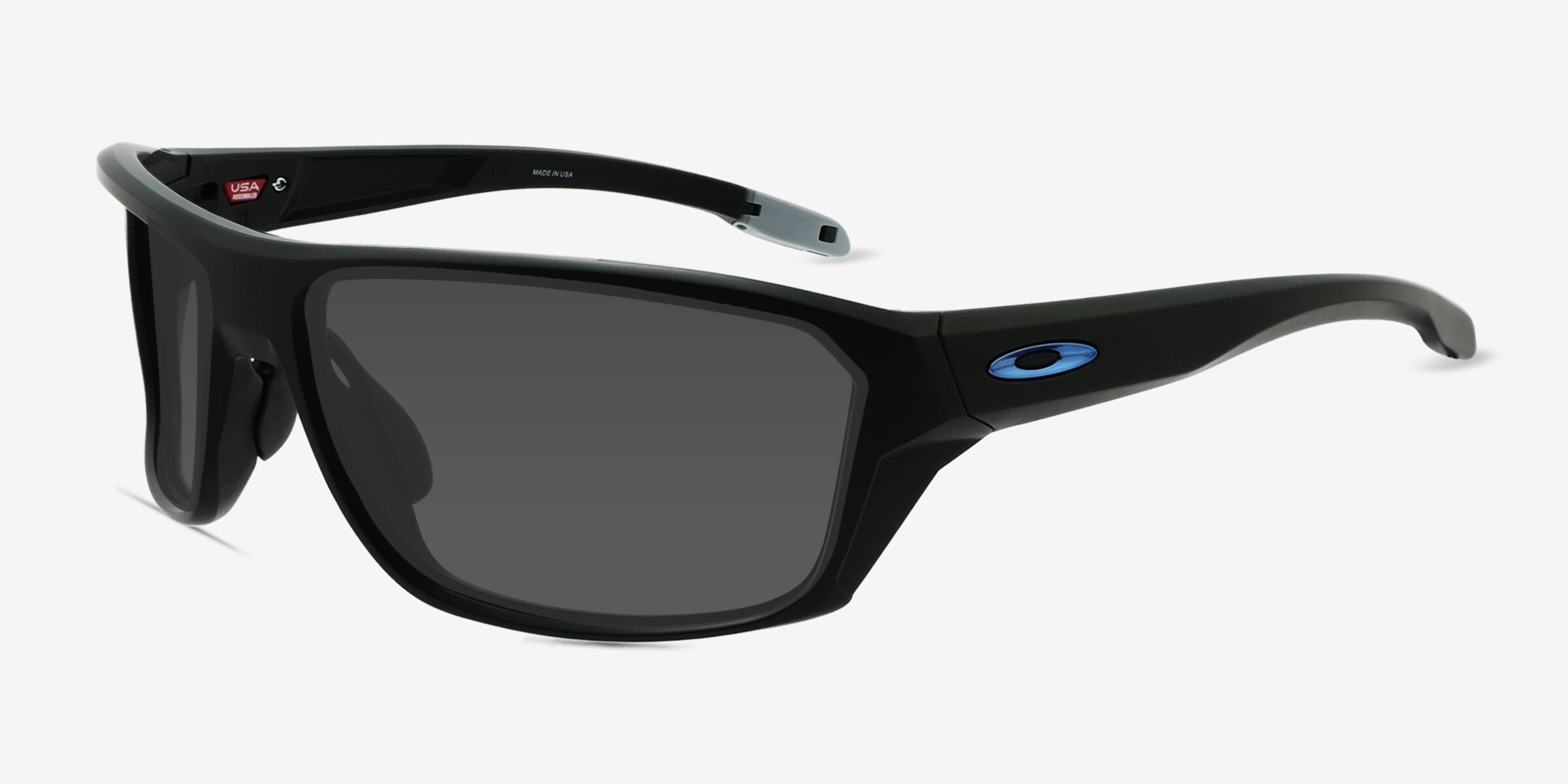 Oakley Split Shot - Rectangle Black Frame Prescription Sunglasses