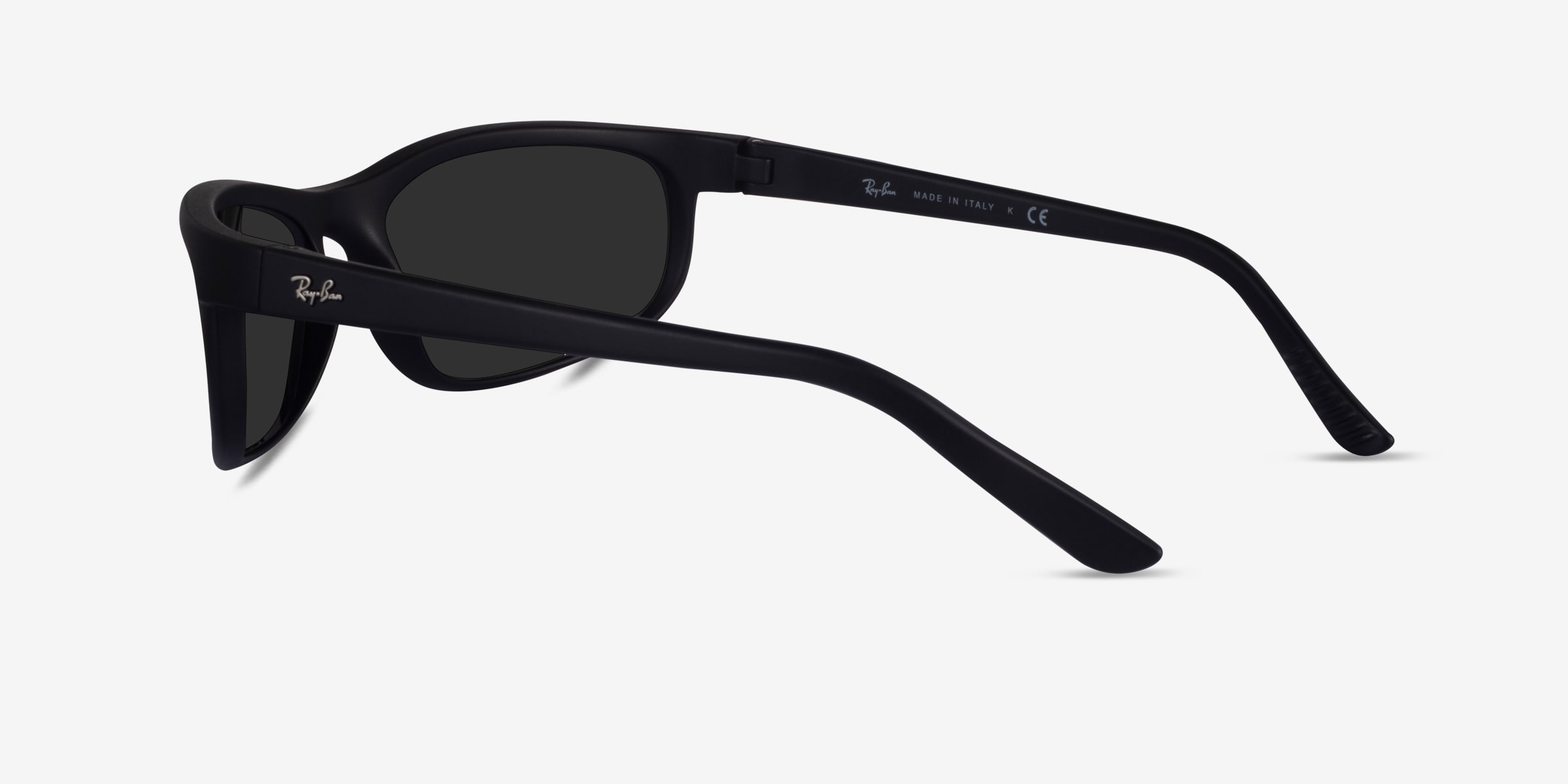 RayBan サングラス レイバン RB2027 Ray-Ban RB2027 Predator - Rectangle Black Frame Prescription