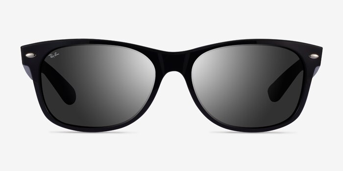 Ray-Ban RB2132 Wayfarer Black Plastic Sunglass Frames from EyeBuyDirect