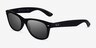 Ray-Ban RB2132 Wayfarer Black PlasticSunglass Frames from EyeBuyDirect, Angle View