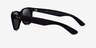 Ray-Ban RB2132 Wayfarer Black PlasticSunglass Frames from EyeBuyDirect, Side View