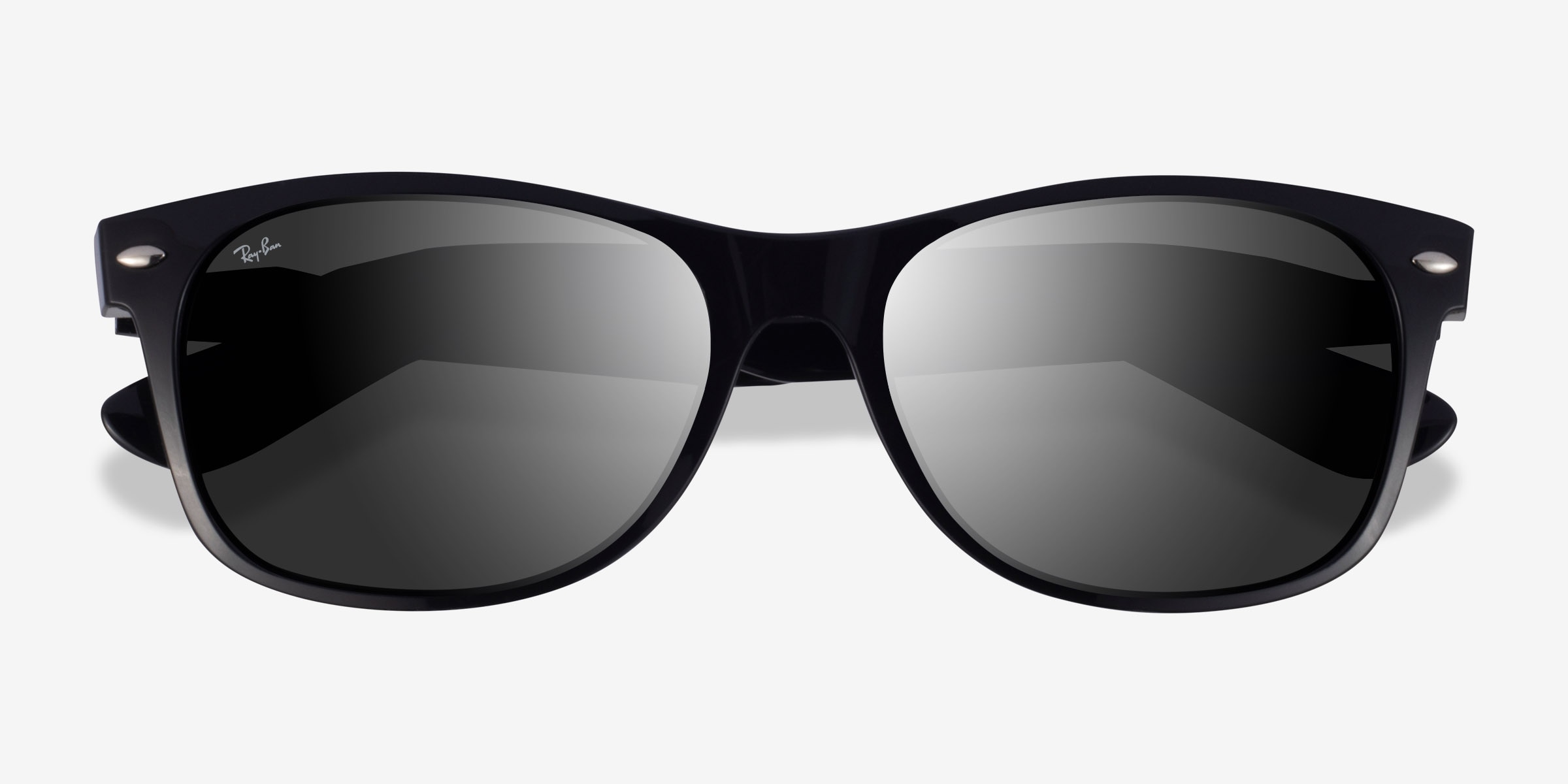 Black wayfarer sunglasses hotsell