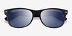 Ray-Ban RB2132 Wayfarer Matte Black PlasticSunglass Frames from EyeBuyDirect, Closed View