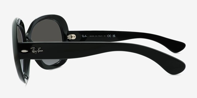 Ray-Ban Jackie Ohh Ii Black PlasticSunglass Frames from EyeBuyDirect, Side View