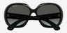 Ray-Ban Jackie Ohh Ii Black PlasticSunglass Frames from EyeBuyDirect, Closed View
