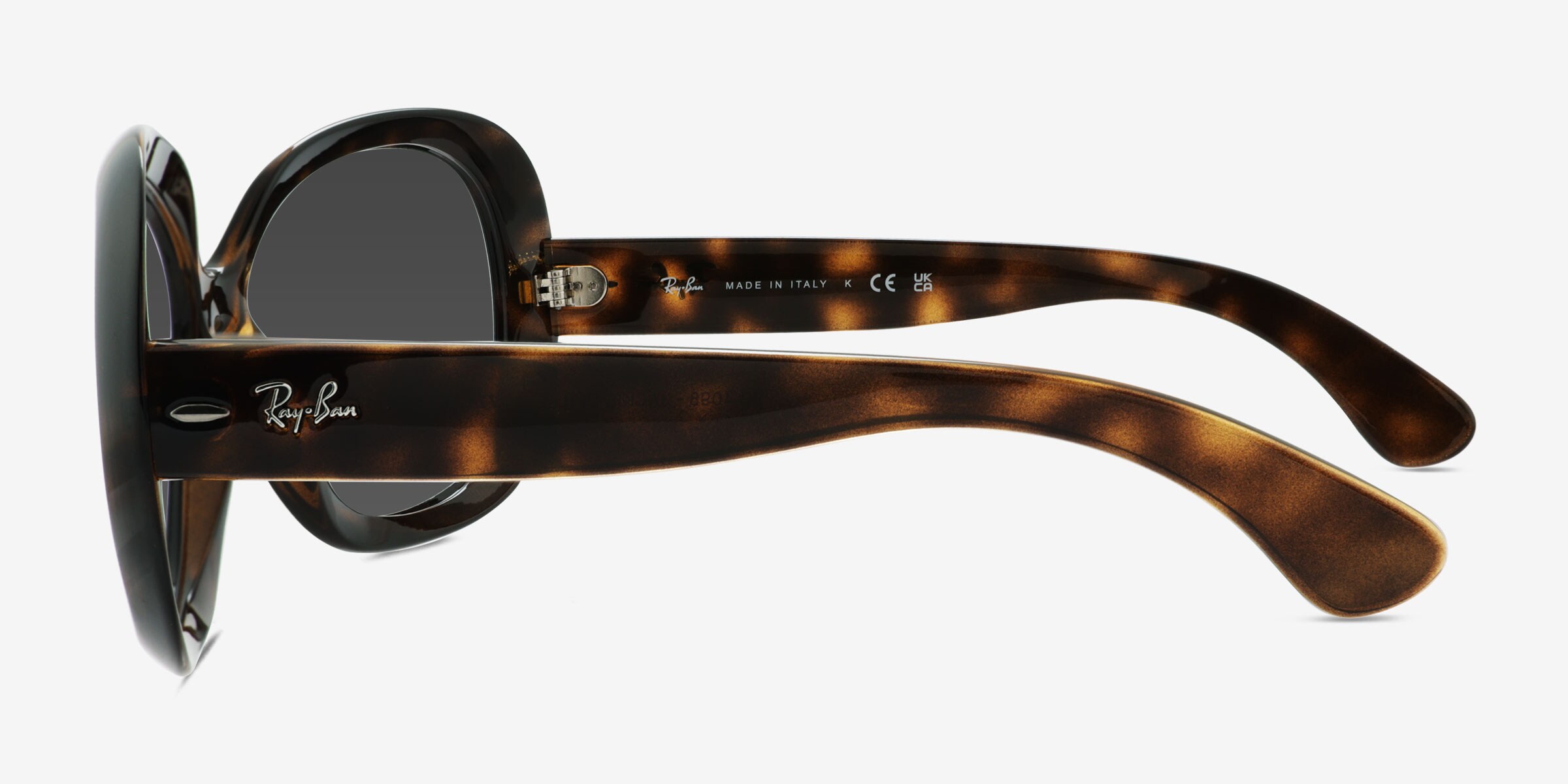 Ray-Ban Jackie Ohh Ii - Round Tortoise Frame Sunglasses For