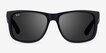 Ray-Ban Justin Matte Black PlasticSunglass Frames from EyeBuyDirect, Front View