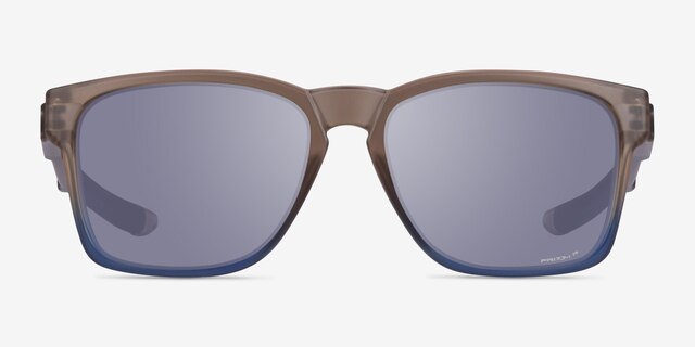 Oakley Catalyst Blue Brown PlasticSunglass Frames from EyeBuyDirect, Front View