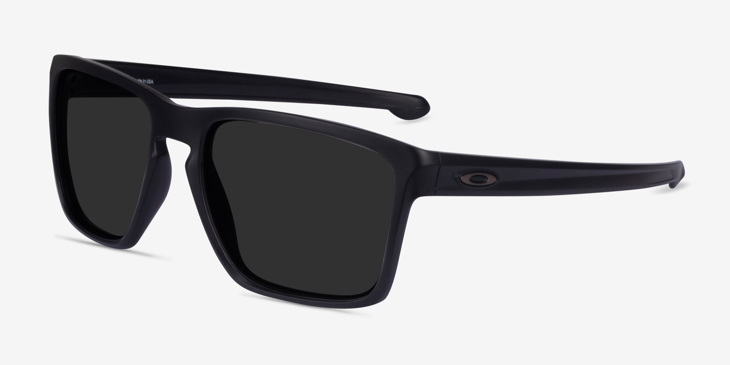 Oakley Sliver - Rectangle Clear Frame Sunglasses For Men