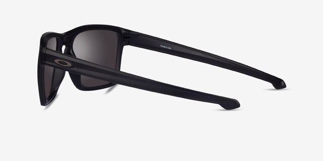 Oakley Sliver Black PlasticSunglass Frames from EyeBuyDirect, Side View
