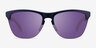 Oakley Frogskins Lite Navy PlasticSunglass Frames from EyeBuyDirect, Front View