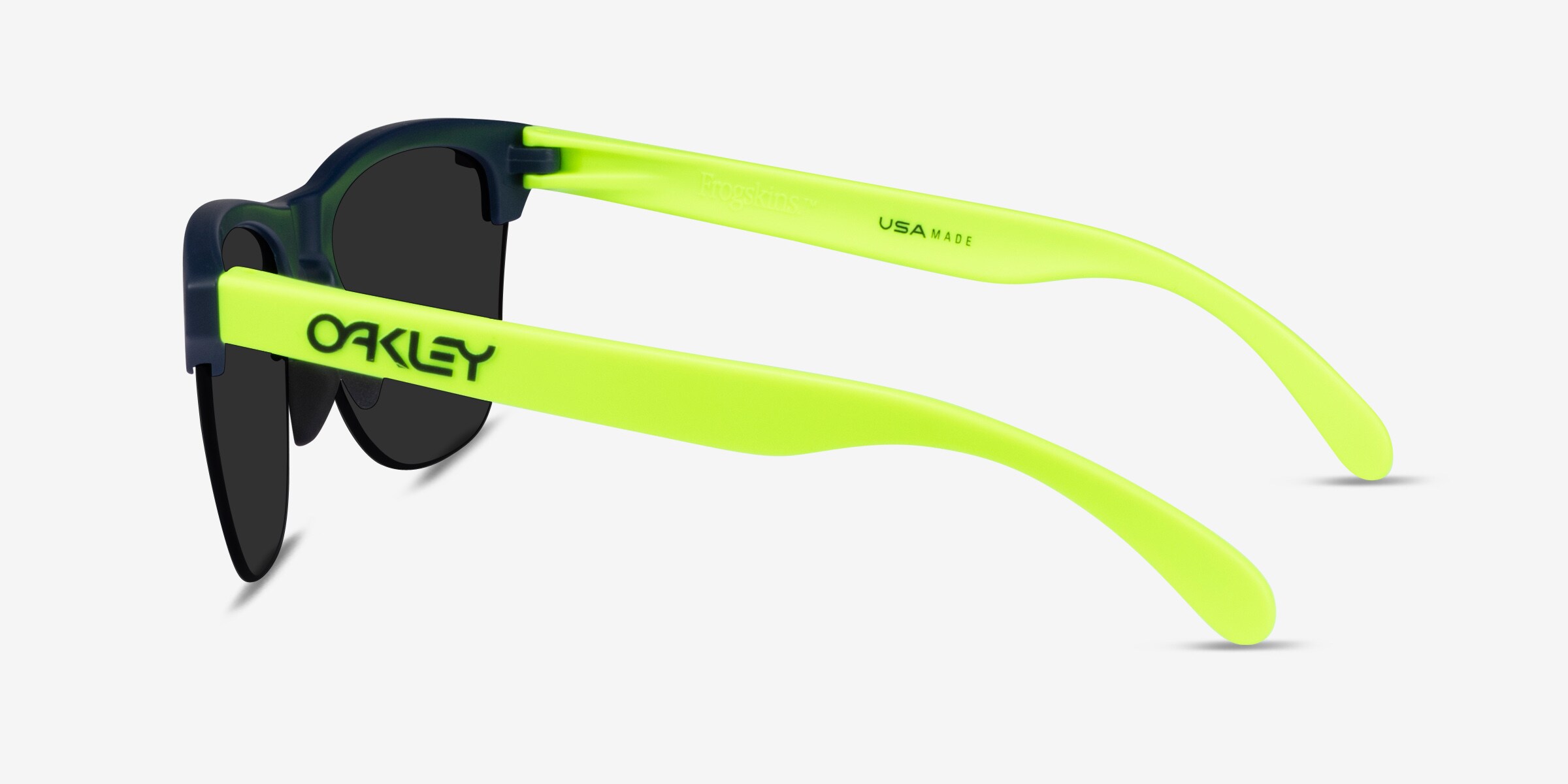 Oakley Frogskins Lite - Browline Matte Black Matte Clear Frame
