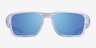 Oakley Sliver Clear PlasticSunglass Frames from EyeBuyDirect, Front View