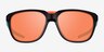 Oakley Anorak Black PlasticSunglass Frames from EyeBuyDirect, Front View