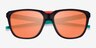 Oakley Anorak Black PlasticSunglass Frames from EyeBuyDirect, Closed View