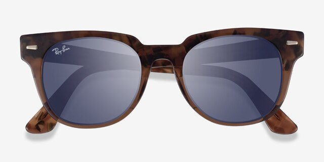 Ray-Ban RB2168 Meteor Havana AcetateSunglass Frames from EyeBuyDirect, Closed View
