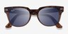 Ray-Ban RB2168 Meteor Havana AcetateSunglass Frames from EyeBuyDirect, Closed View