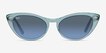 Ray-Ban RB4314N Nina Clear Green AcetateSunglass Frames from EyeBuyDirect, Front View