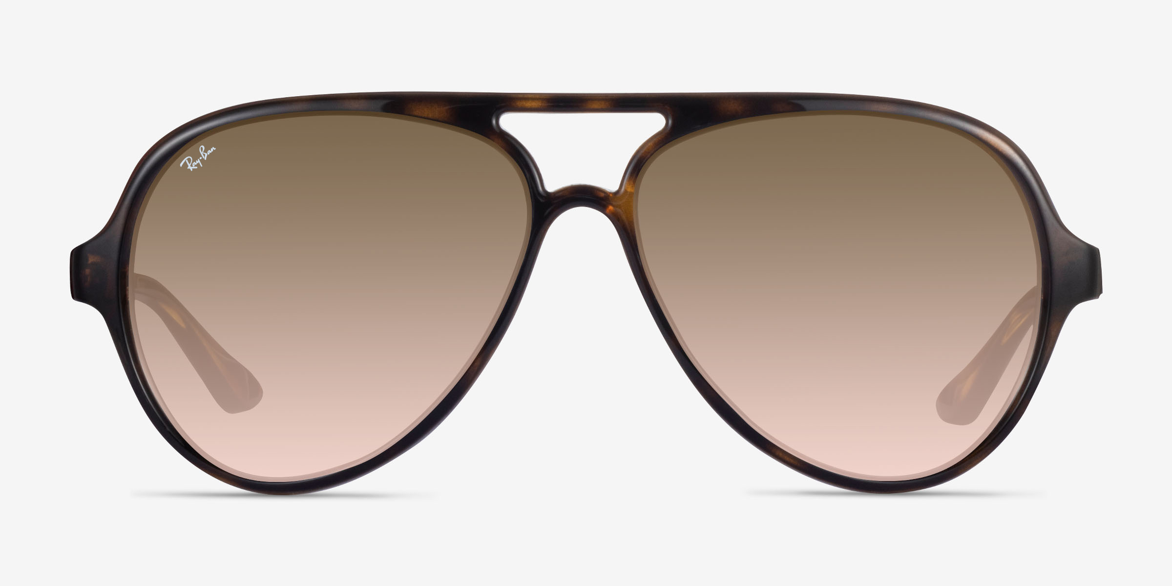 Ray-Ban RB4125 - Aviator Tortoise Frame Prescription Sunglasses ...