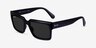 RAY-BAN RB2191 Black AcetateSunglass Frames from EyeBuyDirect, Angle View