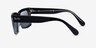 RAY-BAN RB2191 Black Clear AcetateSunglass Frames from EyeBuyDirect, Side View