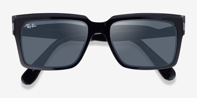 RAY-BAN RB2191 Black Clear AcetateSunglass Frames from EyeBuyDirect, Closed View