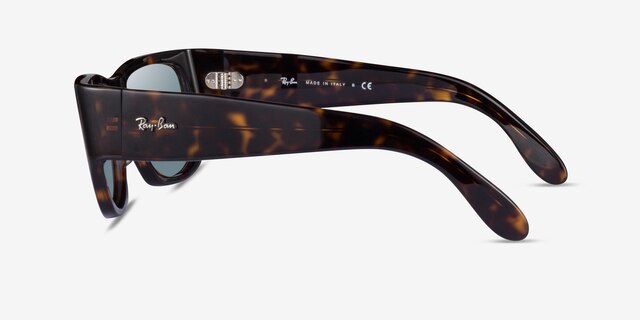 Ray-Ban RB2187 Tortoise AcetateSunglass Frames from EyeBuyDirect, Side View
