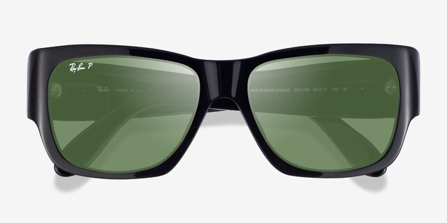 Ray-Ban RB2187 Black AcetateSunglass Frames from EyeBuyDirect, Closed View