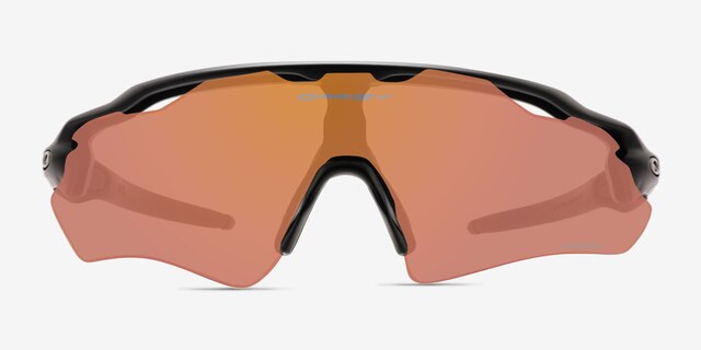Oakley Radar Ev Black PlasticSunglass Frames from EyeBuyDirect, Front View